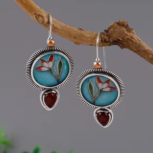 boho statement earrings A207
